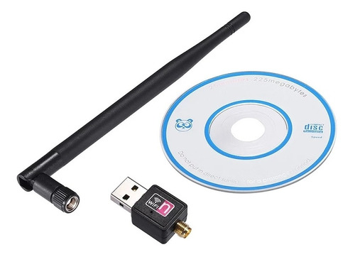 Adaptador Receptor De Wifi Antena Usb 2.0  900mbps