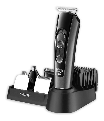 Maquina Corta Pelo Barba Vgr V-175 Grooming 5 En 1 Led Usb