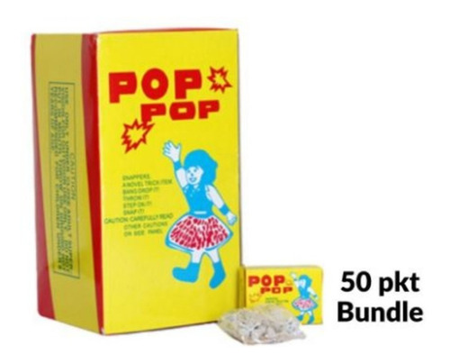 Brujitas Pop Pop 50 Pz Cajitas Juguete Broma Fiesta 