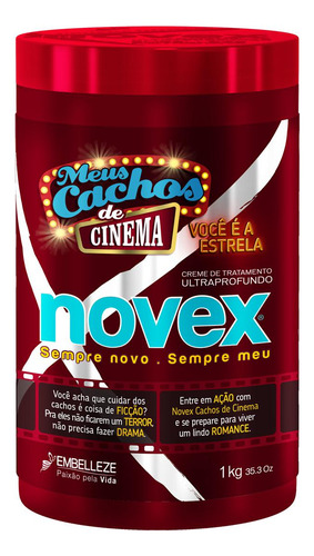 Creme De Tratamento Novex Meus Cachos De Cinema 1kg