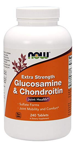 Suplementos Now Glucosamina Y Condroi - Unidad a $6