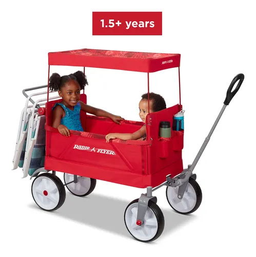 Radio Flyer Carro De Playa Y Paseo Maritimo, Carrito De Play