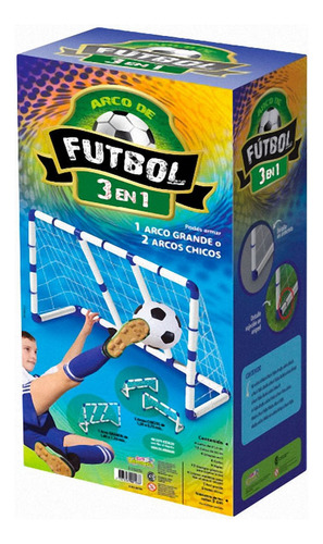 Set De Arcos De Futbol 3 En 1 Ploppy.6 156198