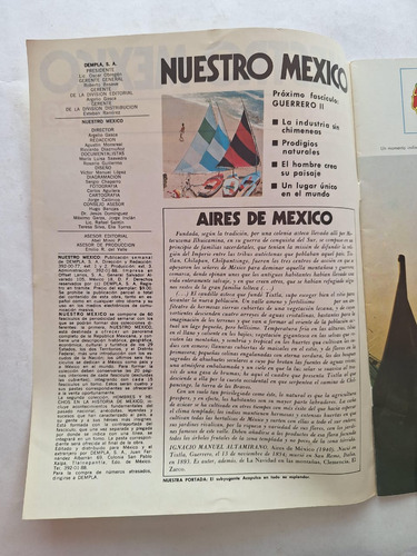 Guerrero - 2 Partes / Nuestro México - Revista (Usado)