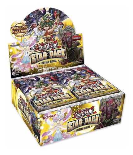 Yugioh Booster Pack Pacote Estelar Batalha Real Em Português