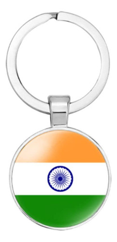 Vmcoatdu Llavero De La Bandera Nacional De La India, Regalo.