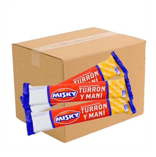 Turron Misky (arcor) Caja 25g X 50u