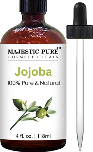 Aceite De Oregano  Aceite De Jojoba Puro Majestic Para Cabel