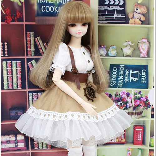 Imagen 4 de 6 de Ropa De Muñeca De Bjd Vestido De 1/4