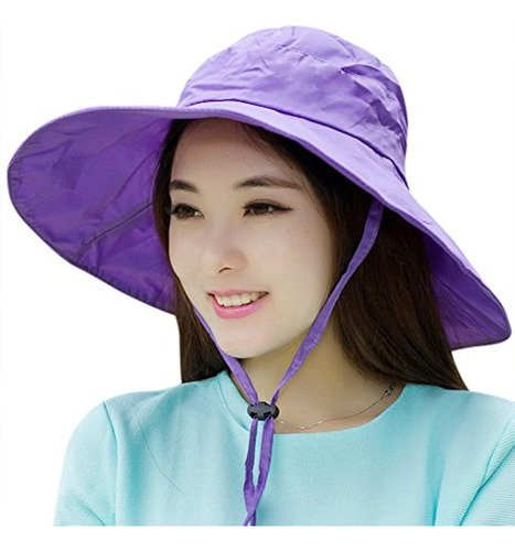 Sombrero De Lluvia De Verano Para Mujer Uv Upf 50 Protección