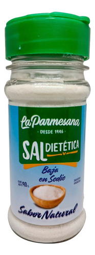 Sal Diet Baja en Sodio Sin Sabor X 90g - La Parmesana