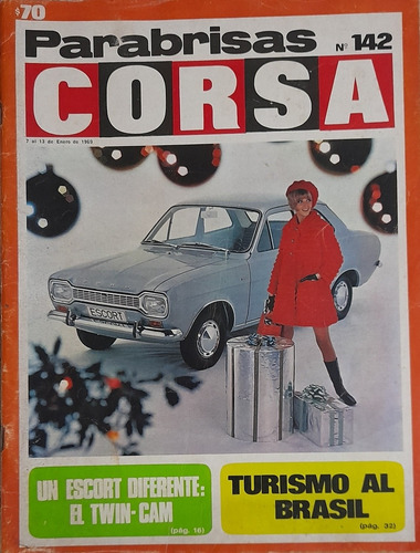 Corsa 142 Ford Escort Twin Cam,ferrari,marincovich,año 1969