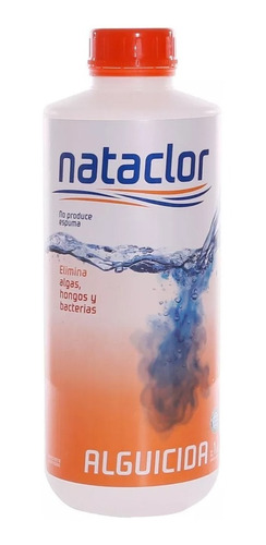 Alguicida Para Piletas Concentrado Nataclor X 1 Lt.clean Lab