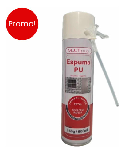 Espuma Expansiva Pu 500ml Multiplus