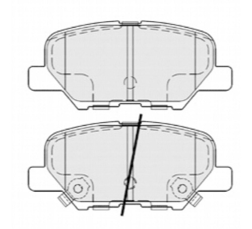 Pastillas Freno Traseras Peugeot 4008 Desde Ch - 13115 2013