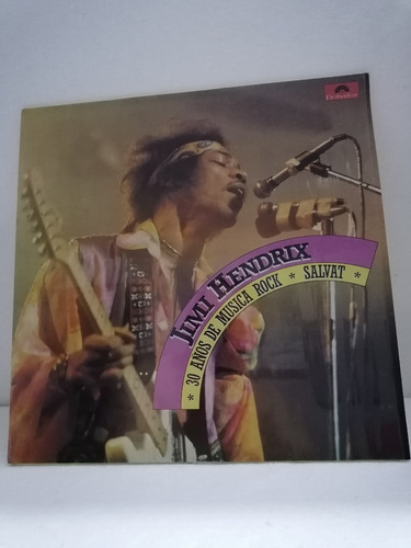Disco Vinil Lp 33rpm    Jimi Hendrix--30 Años De Musica Rock