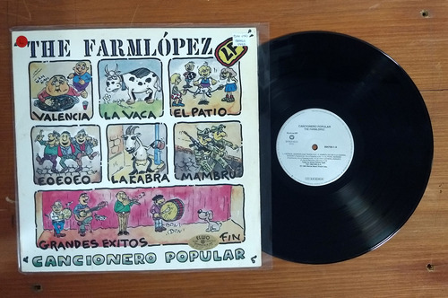 The Farmlopez Cancionero Popular 1993 Disco Lp Vinilo Brasil