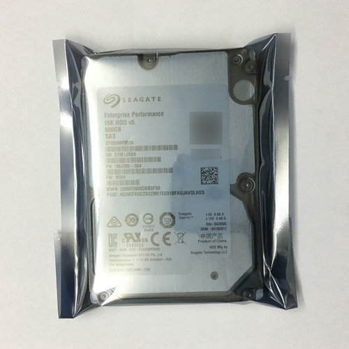 Hdd Seagate 600gb Hdd 15k Rpm 2.5 12gb/s Sas St600mp0005 Color Plateado