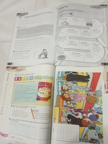 Take Shape 3, Student Book, Workbook, Real -world E-readers, (Usado)