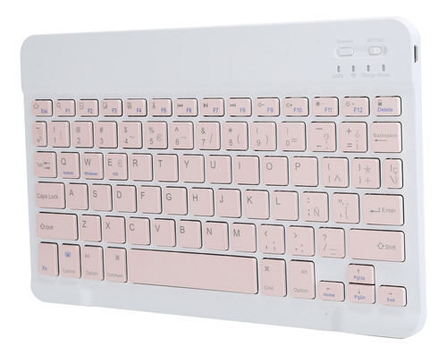 Teclado Inalámbrico Portátil Mini Español Para///tablet Pc