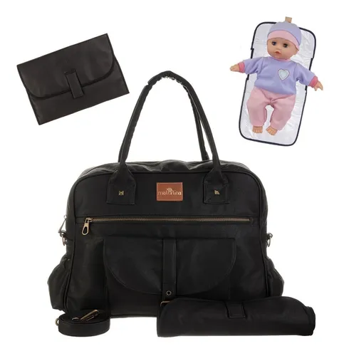Bolsos maternales de cuero sale