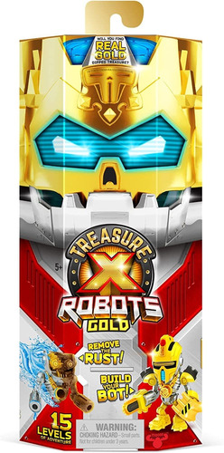 Treasure X Figura Robot Gold Coleccion Sorpresa Jeg 41694