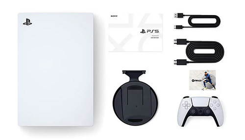 Imagen 7 de 12 de Sony PlayStation 5 825GB FIFA 23 Bundle color blanco y negro