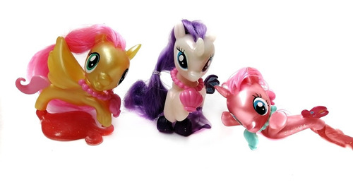 My Little Pony  Colección X 3 Figuras De En Bolsa 