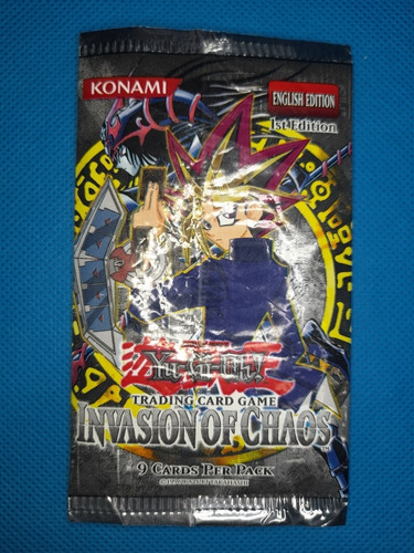 Yugioh Invasion Of Chaos 1st Booster Pack Original Ioc