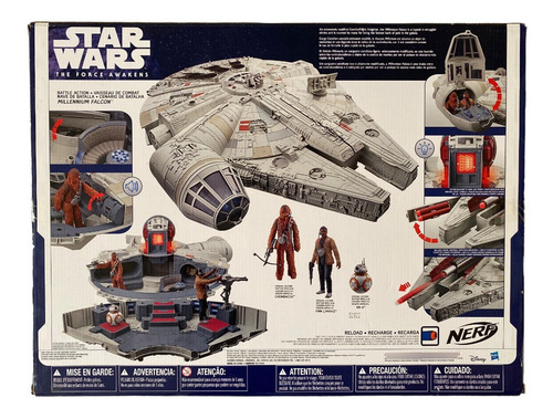 Halcon Milenario Force Awakens Millenium Falcon Hasbro 2015 (Usado)