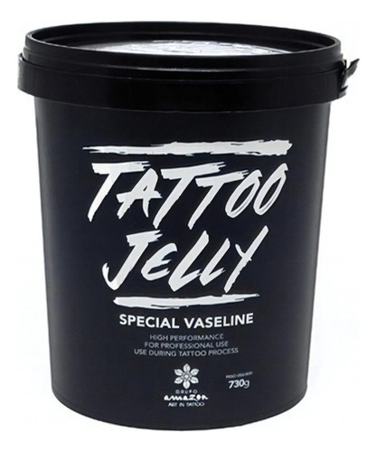 Vaselina Especial Tattoo Jelly Amazon 730g Tatuagem