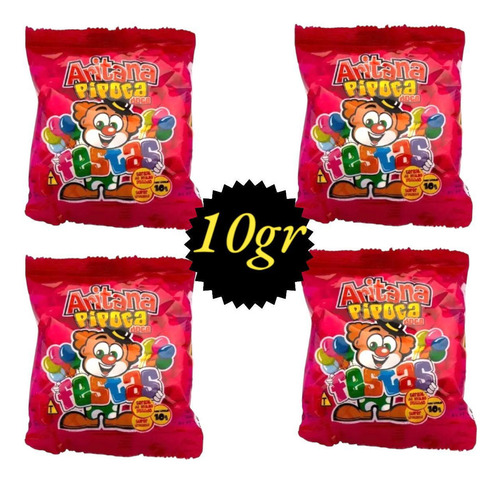 Mini Pipoca Doce Com 100 Unidades 10gr Aritana Cosme Damião