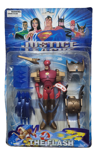 Figura  Genérica De The Flash De Justice League