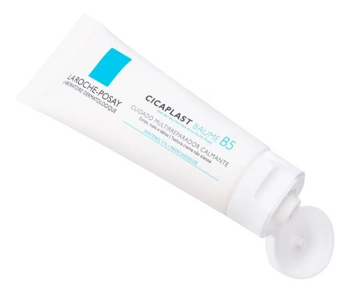 Creme Baume B5 La Roche-Posay Cicaplast dia noite  para pele sensível de 40mL 40g 18 mas anos