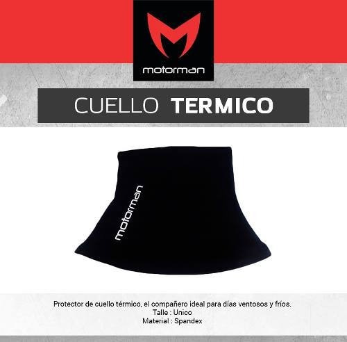 Cuello Térmico Primera Piel Motorman Spandex Bamp Group