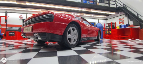 Ferrari 348 Ts Burago Escala 1 18, Rojo (Usado)