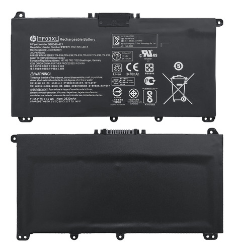 Batería Original Notebook Hp Pavilion X360 14-cd0003la Nueva