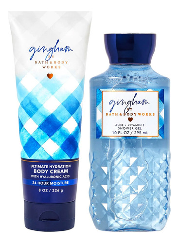 Gingham Crema Corporal Y Gel De Ducha Bath & Body Works