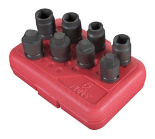 Sunex 2841 12inch Drive Pipe Plug Socket Set Malefemale Set 