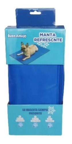 Cama Suave Manta Refrescante 50x65 Cm Mediana Perros Y Gatos