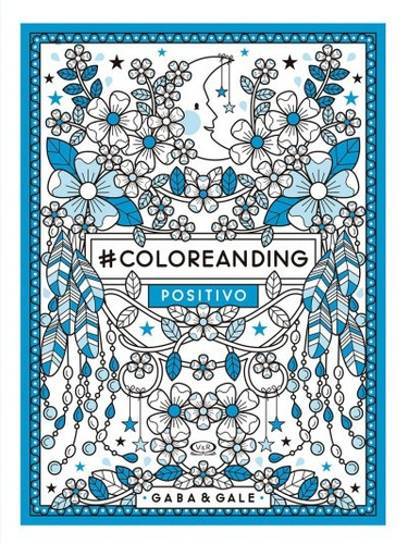 Coloreanding Positivo Libros Para Colorear Editorial VR Tapa Blanda