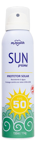 Protetor solar  MyHealth  50FPS  150mL