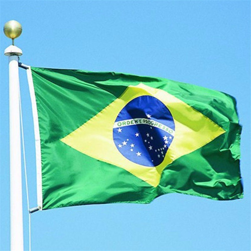 Bandeira Do Brasil Pronta Entrega 1,50 X 0,90m