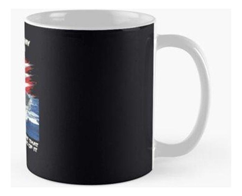 Taza Uss Midway Cv 41 Portaaviones Veterano Bandera De Ee. U