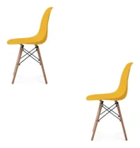 Comprar Set  X2 Sillas Eames Ideal Comedor Living  Varios Colores