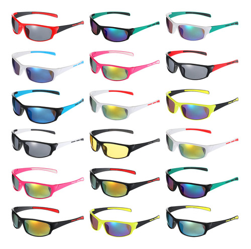 18 Pares De Gafas De Sol Deportivas Polarizadas Tacticas Par