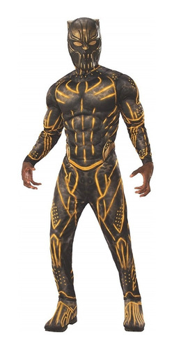Disfraz Hombre Pantera Negra Talla Large Halloween Nuevo