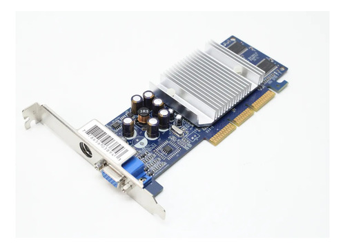 Placa Vídeo Xfx Agp8x Nvidia Geforce Fx5200 128mb Ddr Tv (Usado)