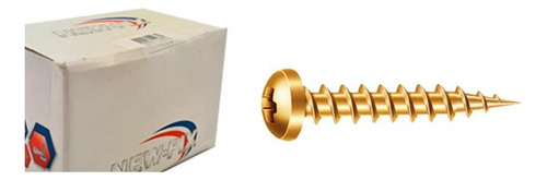 Parafuso New Fix Chip Pan 5,0 X 45 - Kit C/2 Centos