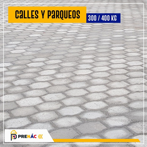 Imagen 4 de 7 de Adoquín Hexagonal - Adoquín De Calle - Adoquín Clásico